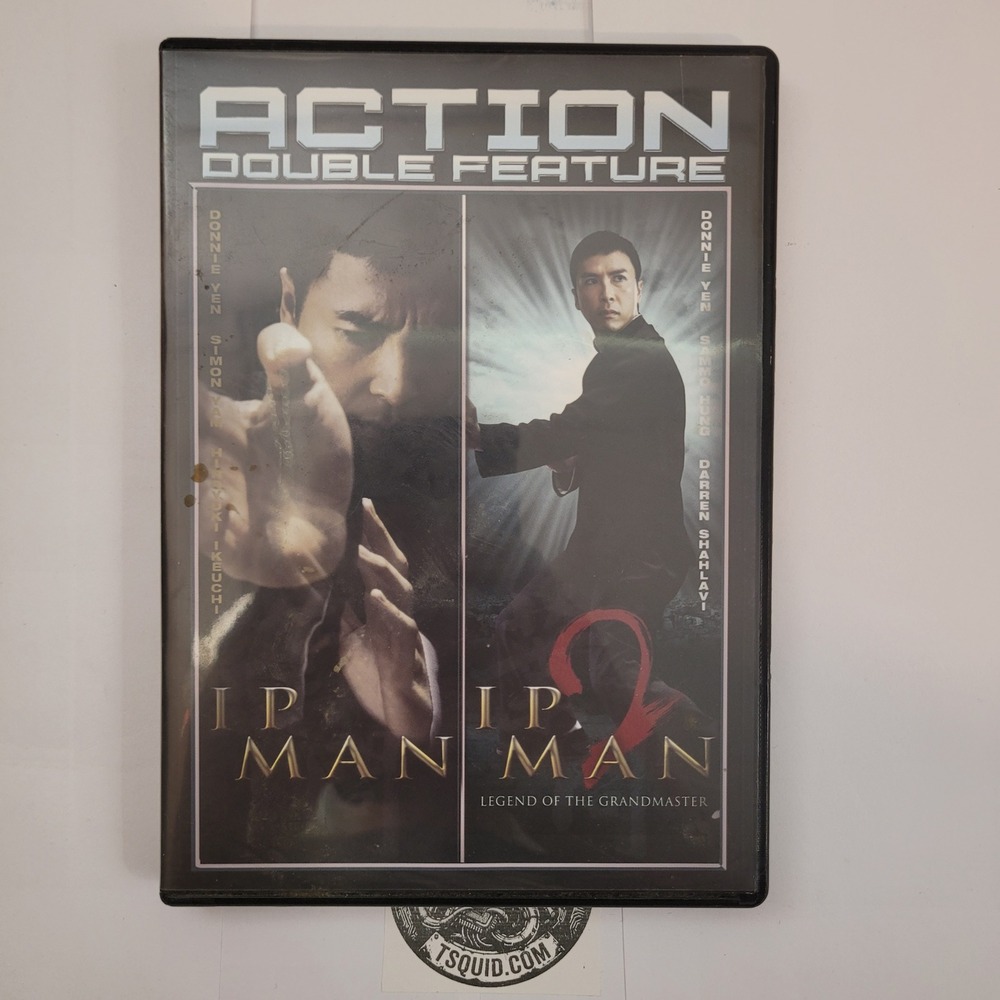 Well Go‎ USA DVD Ip Man 1 & 2 Double Feature Donnie Yen Action Martial Arts